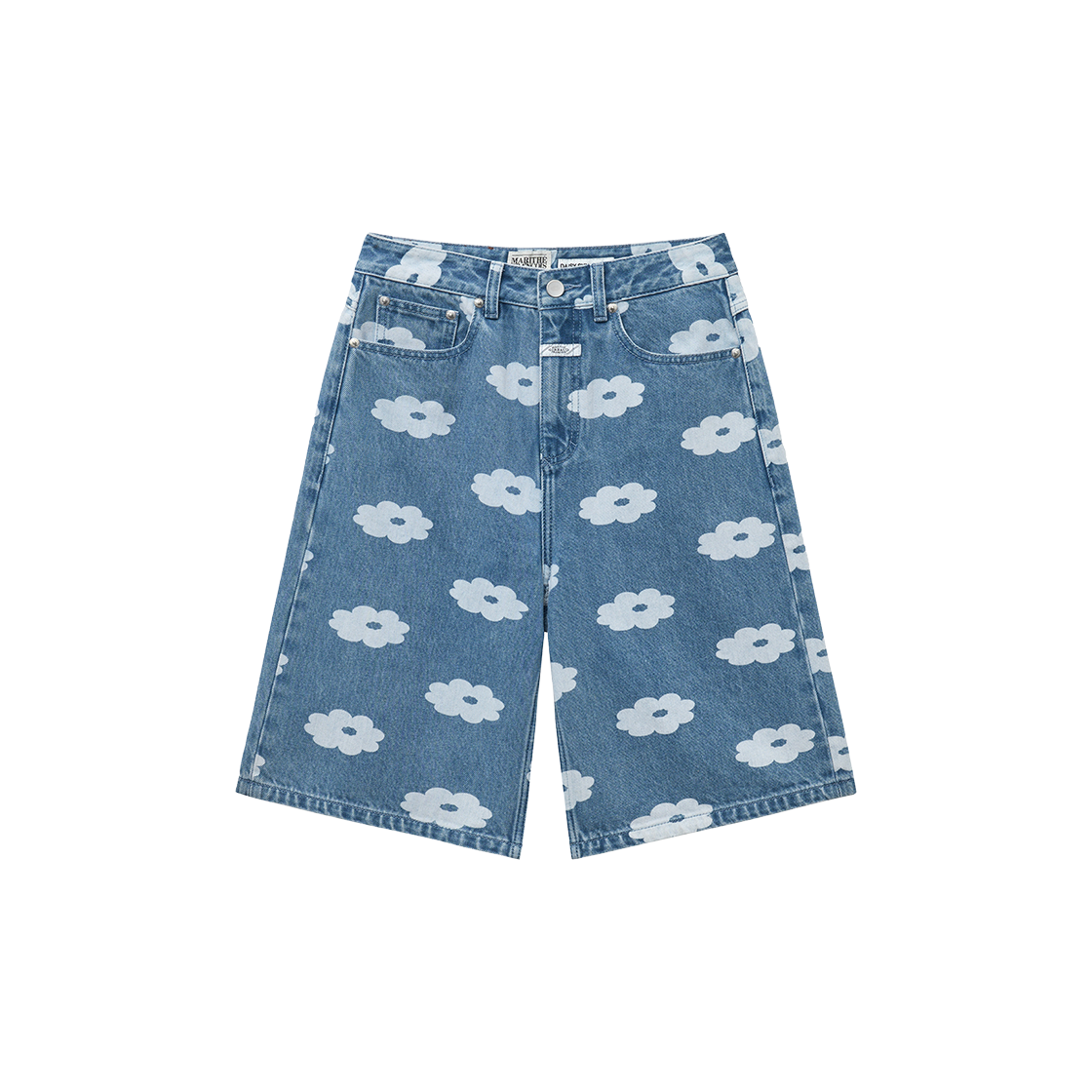 ☆韓国の人気☆【MISCHIEF】☆DENIM BERMUDA PANT.S☆関税込☆ ☆韓国の人気☆【MISCHIEF】☆DENIM BERMUDA PANT.S☆関税込☆