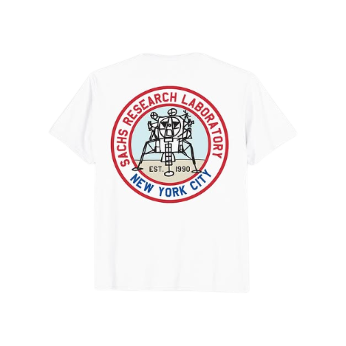 - Tom Sachs Space Program Infinity Short Sleeve T-Shirt White 2