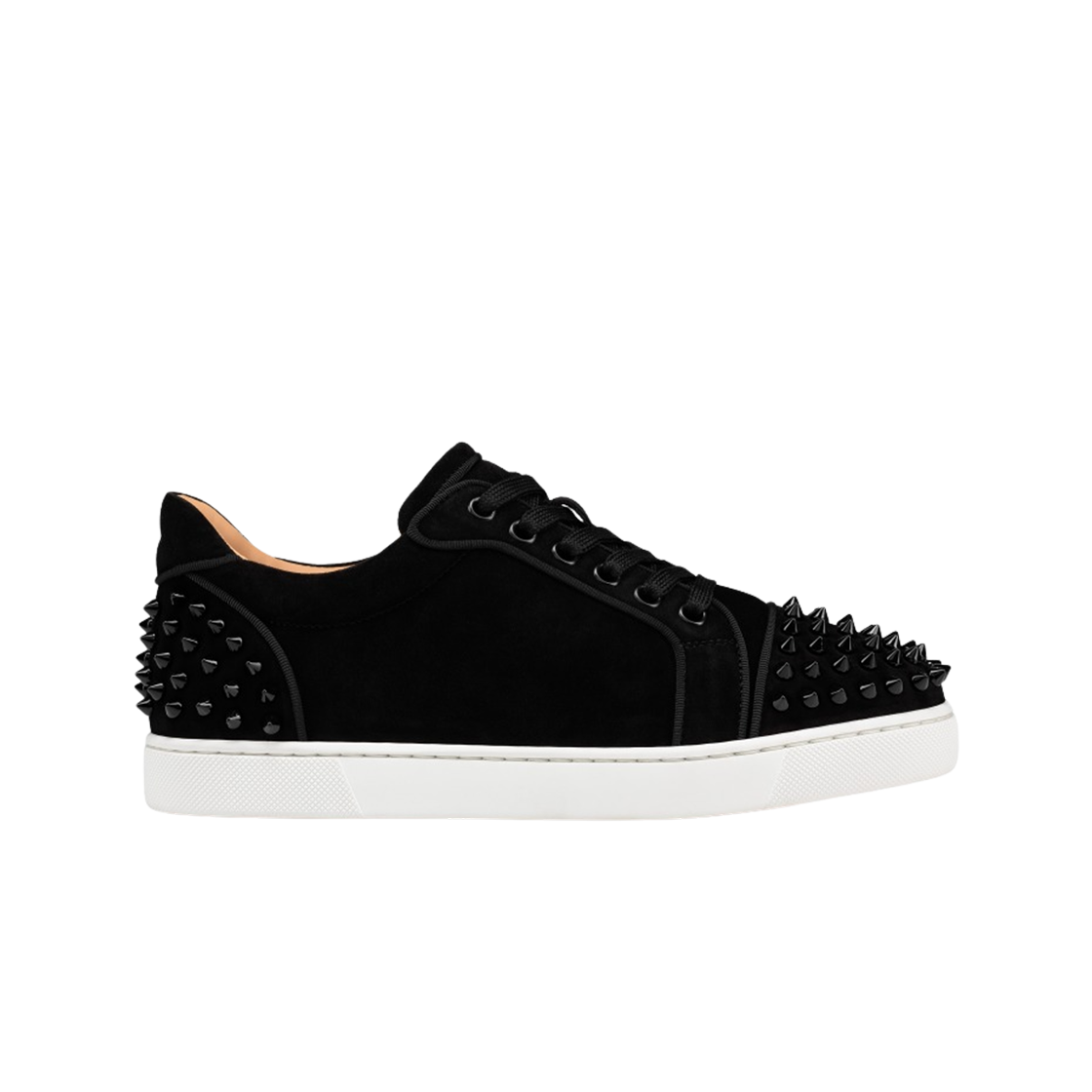 (W) 크리스찬 루부탱 비에이라 2 스니커즈 블랙((W) Christian Louboutin Vieira 2 Sneakers Black)