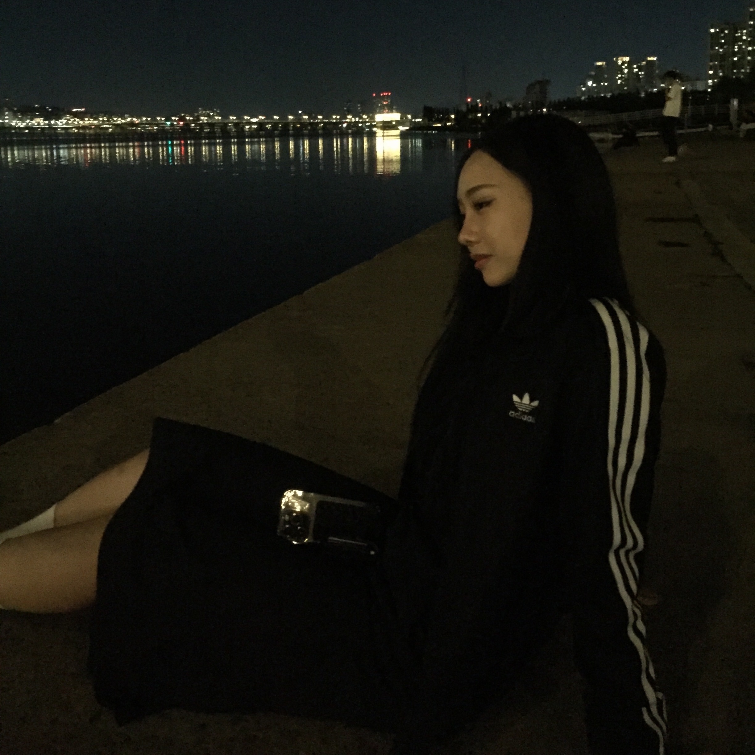 Adidas Adicolor Classic Beckenbauer Track Top Black - KR Sizing 착용 스타일 - 1