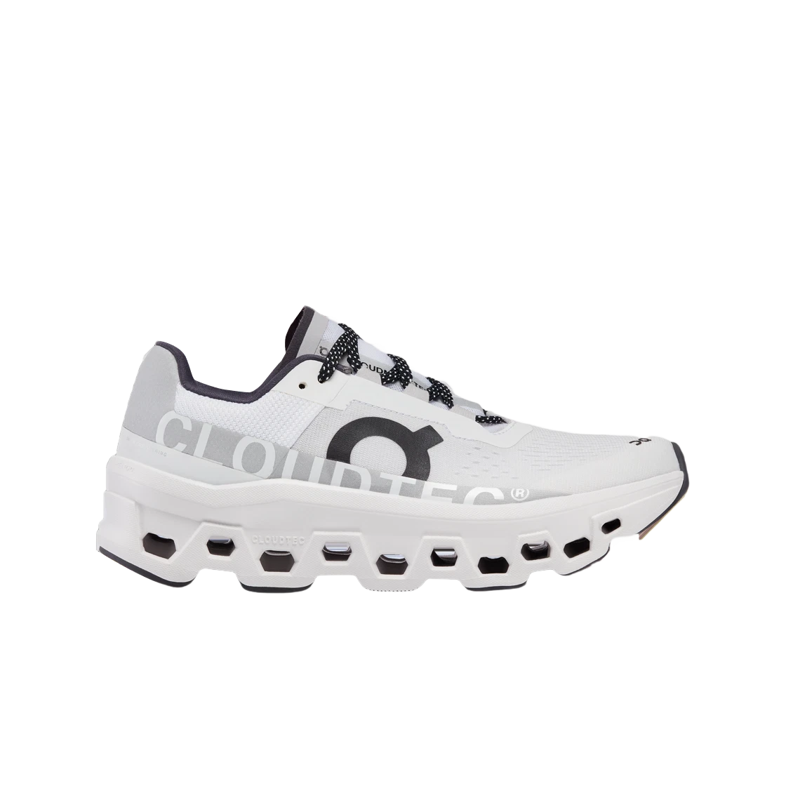 (W) 온 러닝 클라우드몬스터 올 화이트((W) On Running Cloudmonster All White)