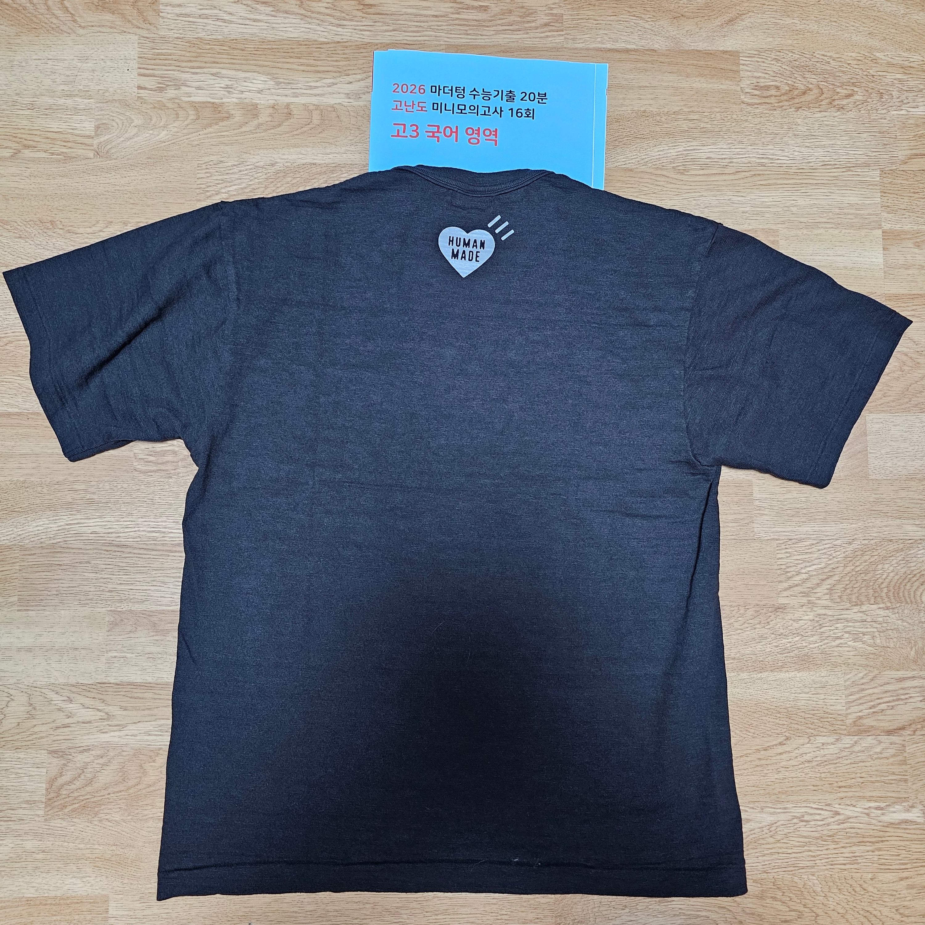 Human Made Animal Graphic T-Shirt Bear Black - Sapporo Store Exclusive 착용 스타일 - 2