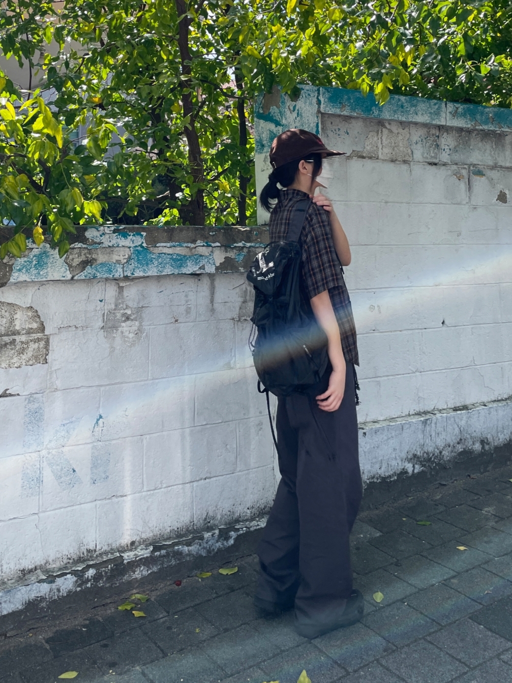 Hoka Bondi 8 Black - Wide, Safarispot Pocket Check Half Shirts Brown 착용 스타일 - 4