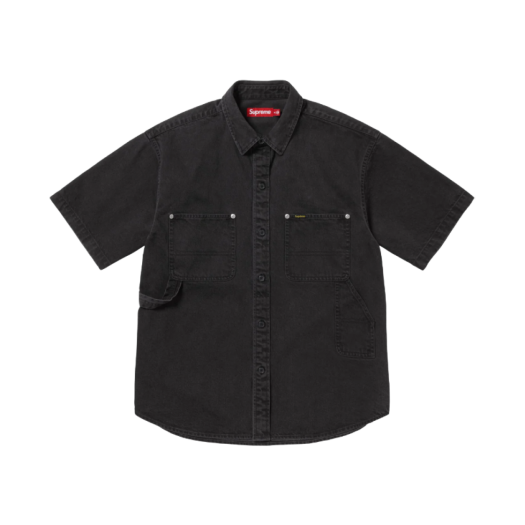537001 Supreme Arc Logo S/S Work Shirt M（Supreme Arc Logo S
