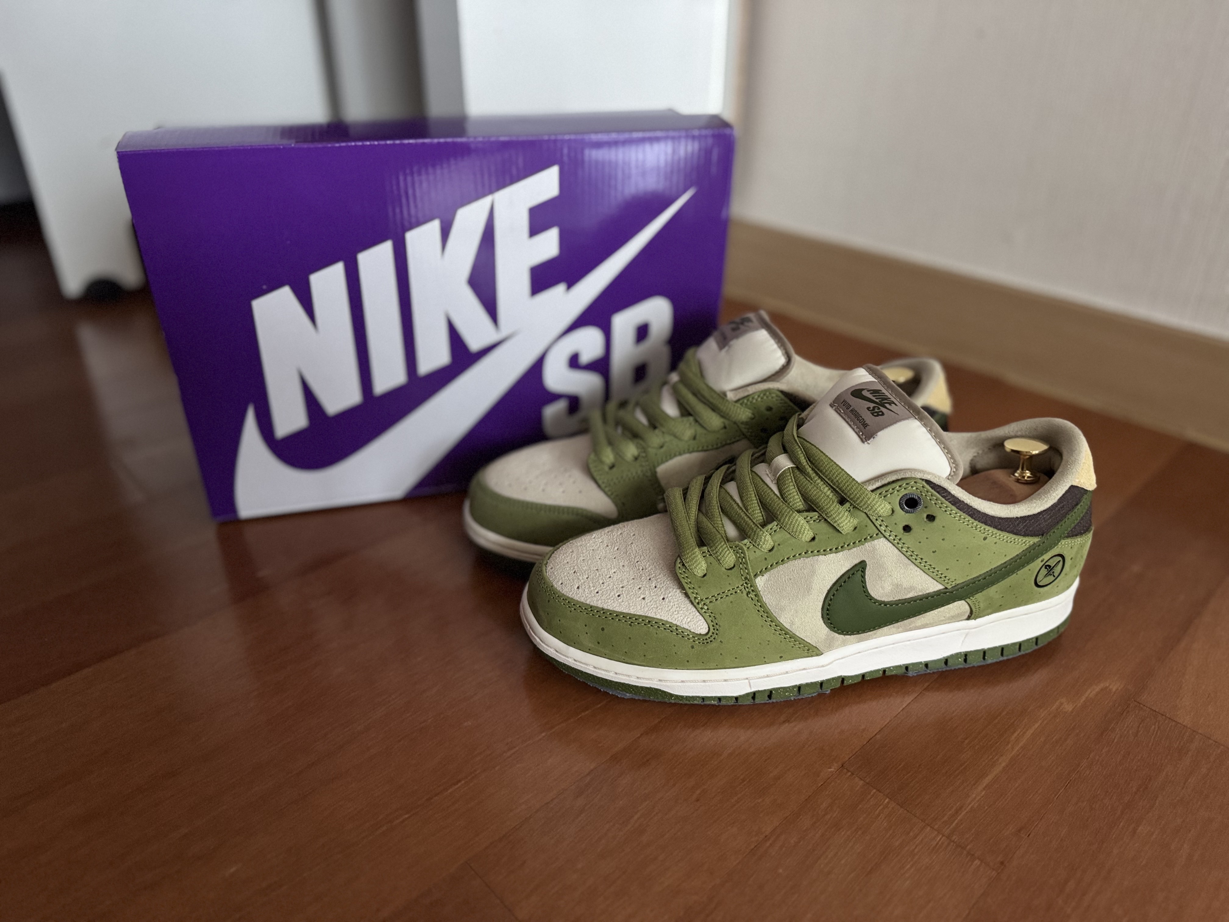 Nike x Yuto Horigome SB Dunk Low Matcha 착용 스타일
