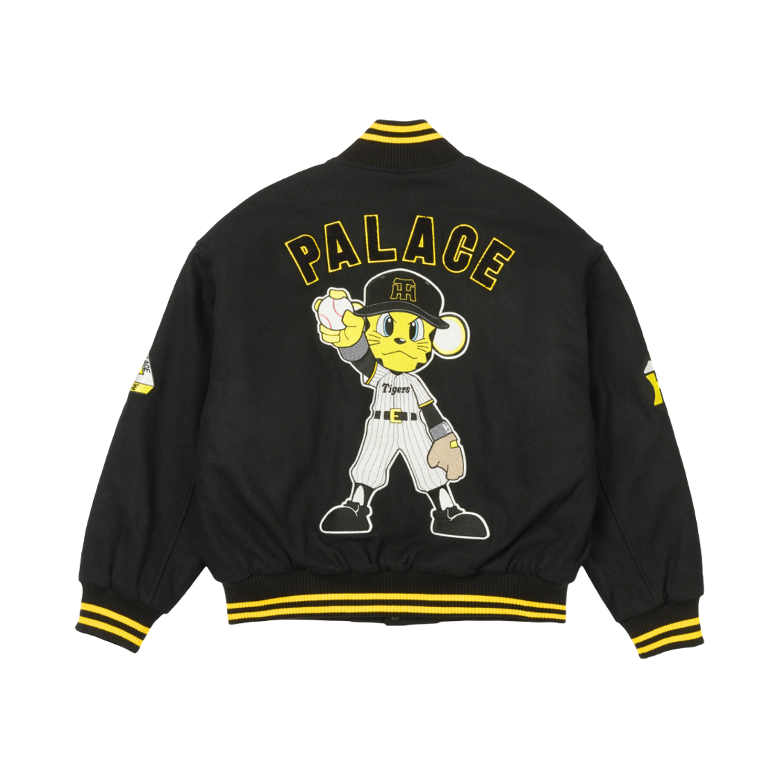 ジャケット・アウター PALACE Hanshin Tigers Varsity Jacket PALACE Hanshin Tigers Varsity Jacket S - メルカリ