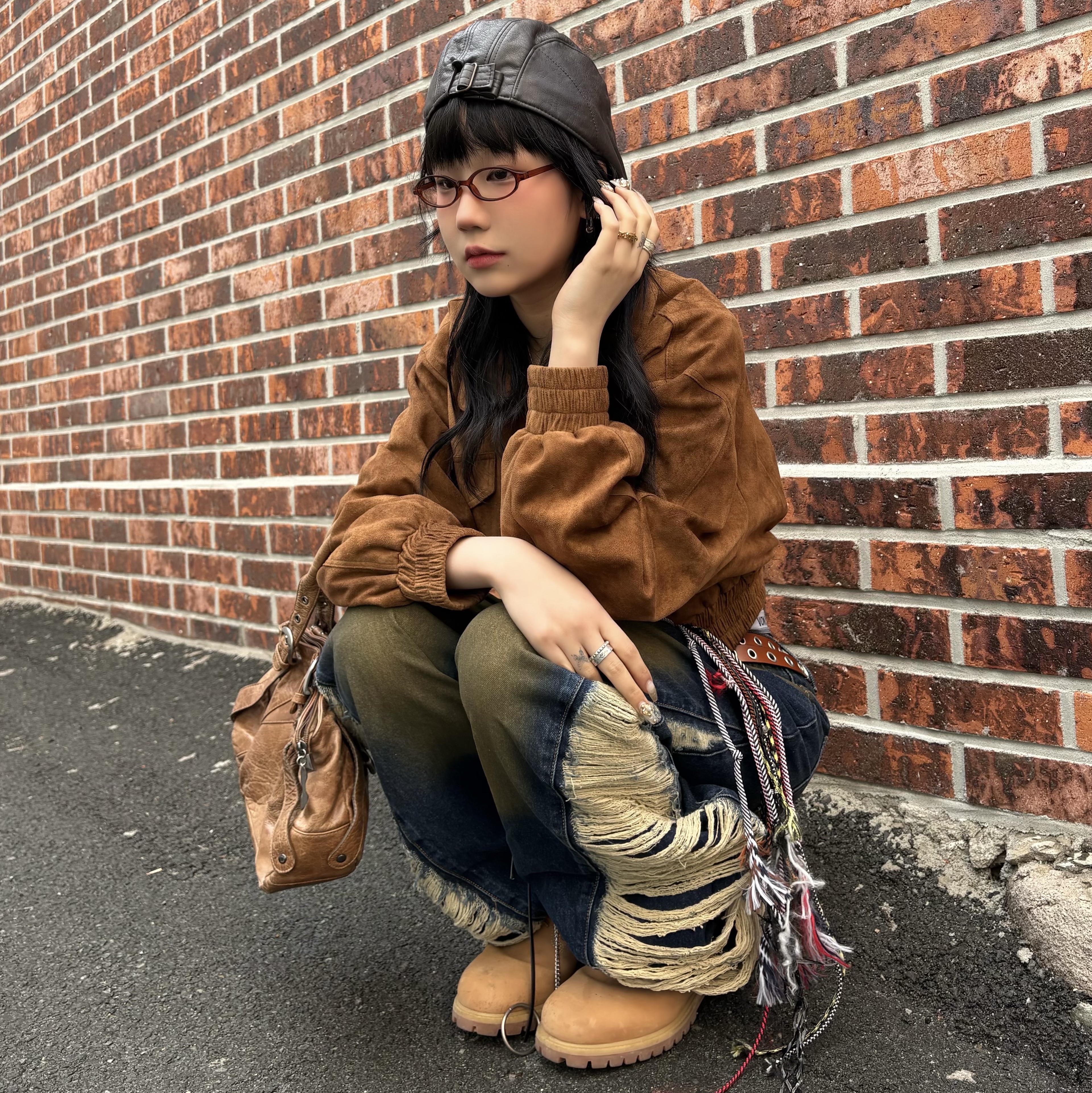 Timberland Premium 6 inch Waterproof Boot Wheat Nubuck - Wide 착용 스타일 - 2