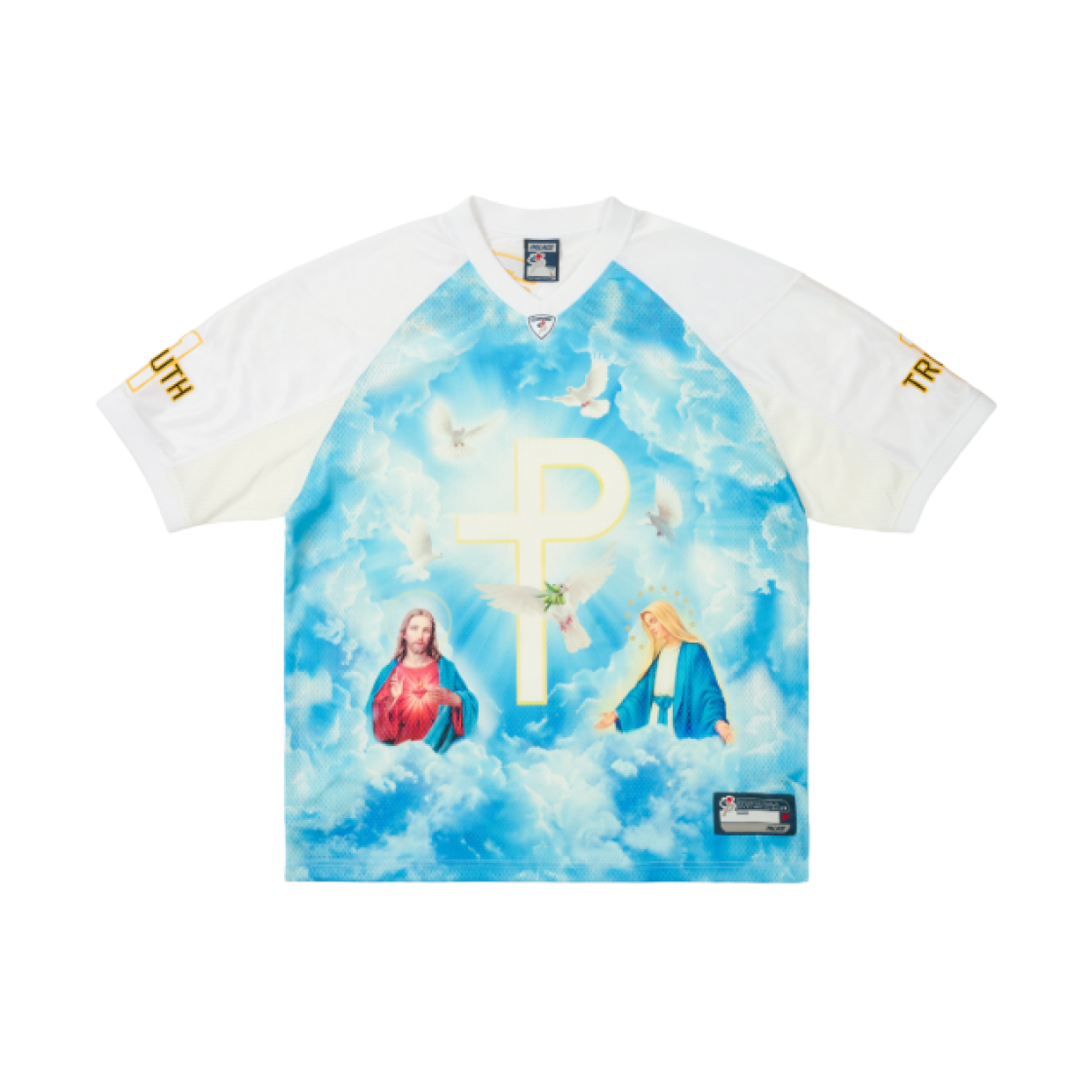 팔라스 1 트루스 저지 화이트 - 25SS(Palace 1 Truth Jersey White - 25SS) - 1