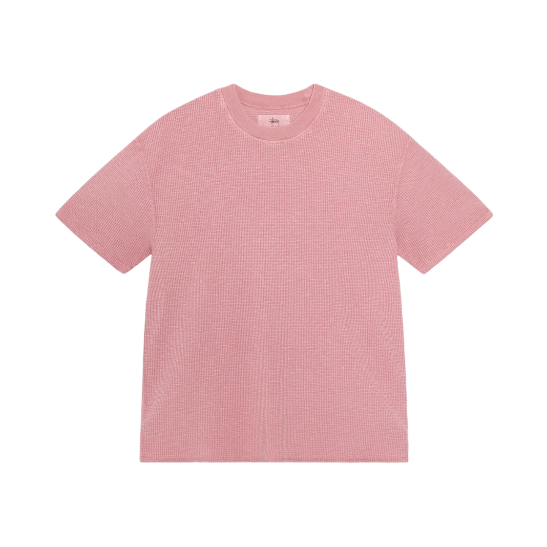 1140368 Stussy Pigment Dyed SS Thermal T-Shirt Berry