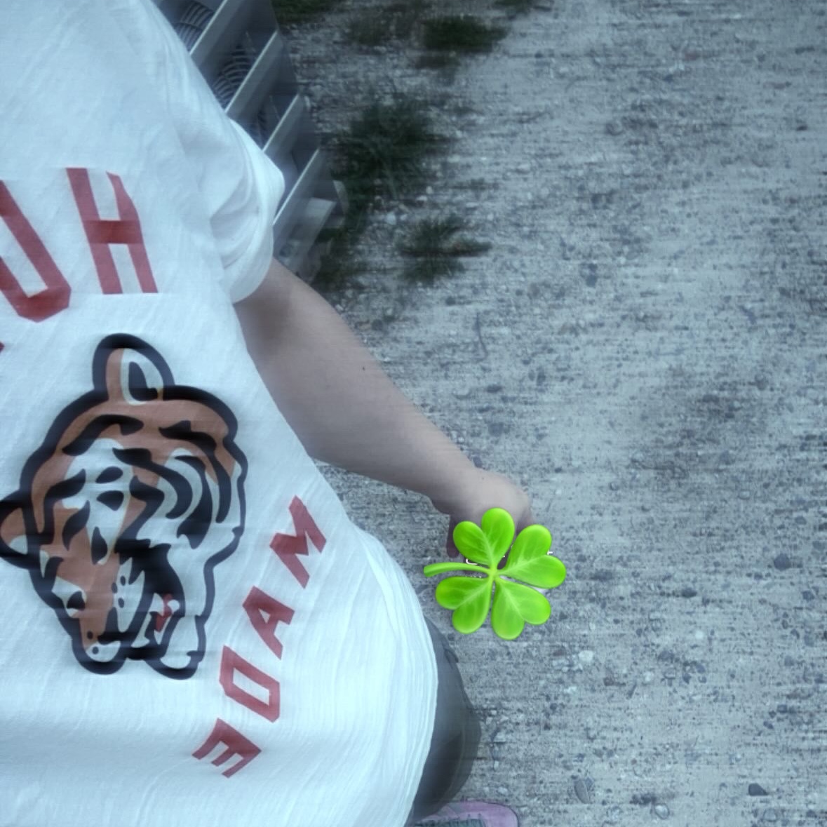 Human Made Graphic T-Shirt #02 White, Adidas Tobacco Wonder Orchid Silver Green 착용 스타일