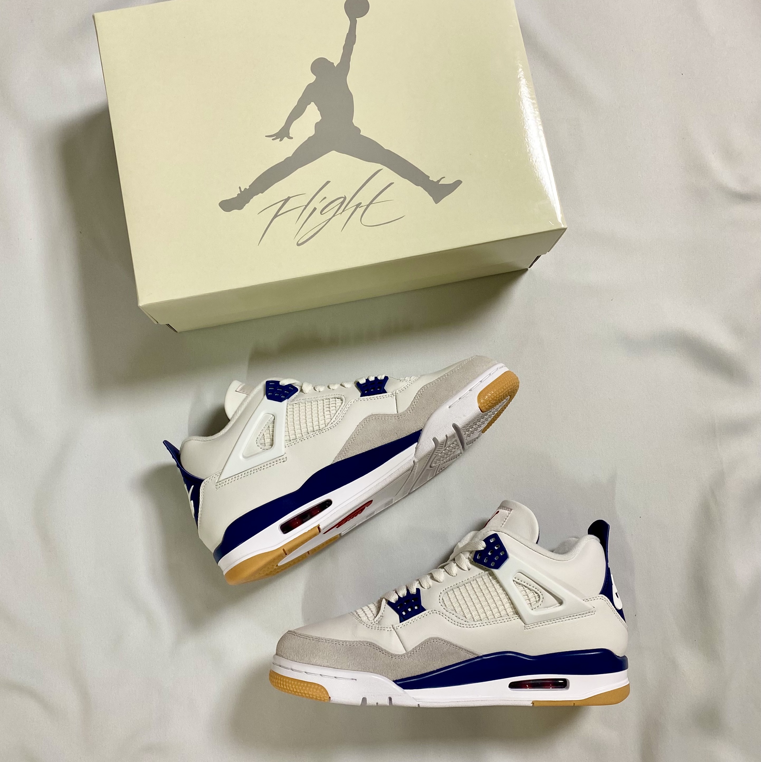 Jordan 4 x Nike SB Retro SP Navy 착용 스타일