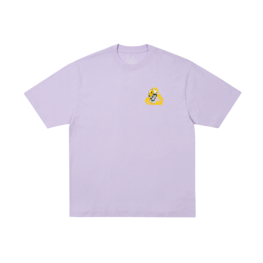 팔라스 P3 스컬 티셔츠 파스텔 퍼플 - 25SS(Palace P3 Skull T-Shirt Pastel Purple - 25SS) - 2