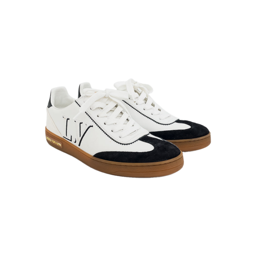 ITLDH8QRPDM3 Louis Vuitton Frontrow Sneakers 37.5 White/Black