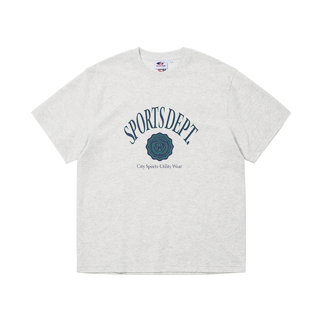 스포츠뎁트 SEL 컬리지 반팔 티셔츠 오트밀(Sports Dept SEL College T-shirt Oatmeal)