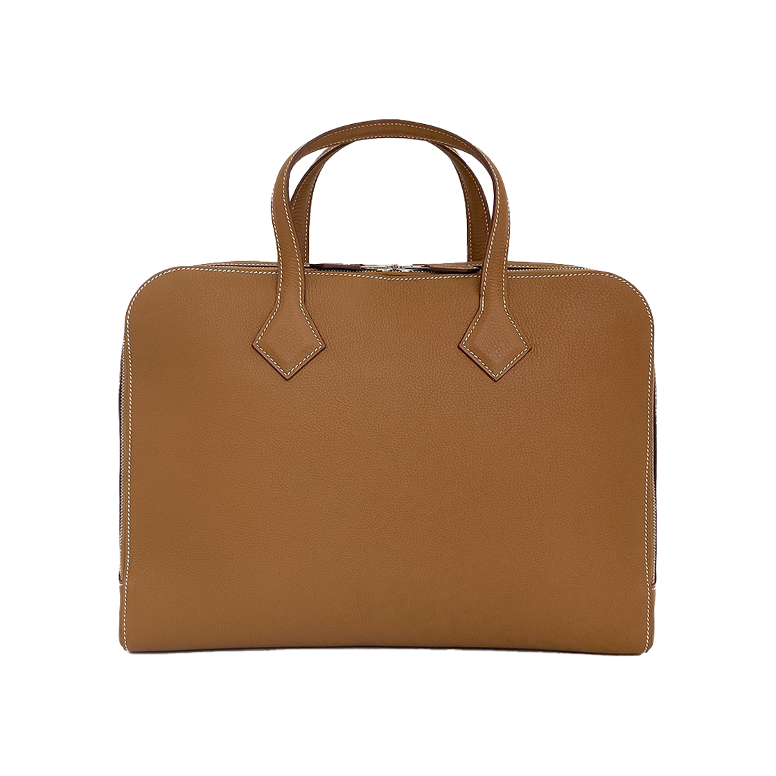 에르메스 빅토리아 라이트 카멜골드 은장 W각인