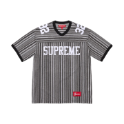 Supreme Open Knit Football Top Black - 25SS
