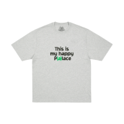 Palace Happy Palace T-Shirt Grey Marl - 25SS