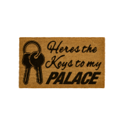 Palace Key To My Palace Door Mat Brown - 25SS