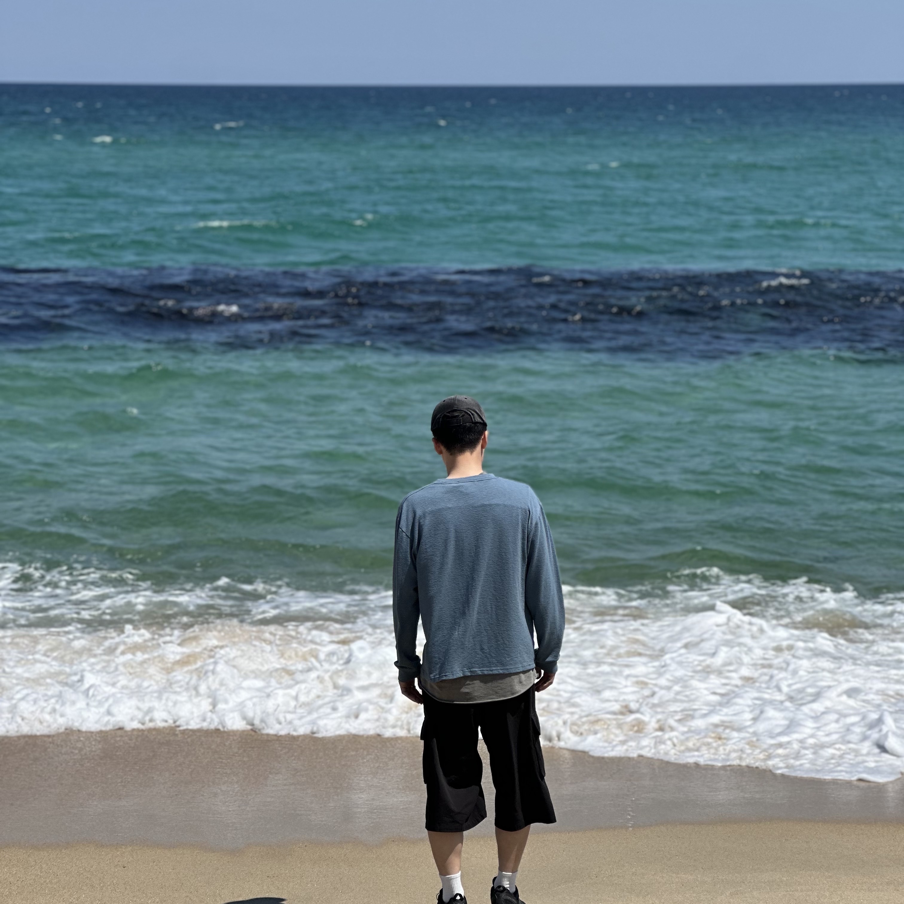 Polyteru Human Index Human Sleeveless Gray Beige, Polyteru 1011 Fatigue Sweatpants 1.2v Dusty Khaki - 24SS 착용 스타일 - 2