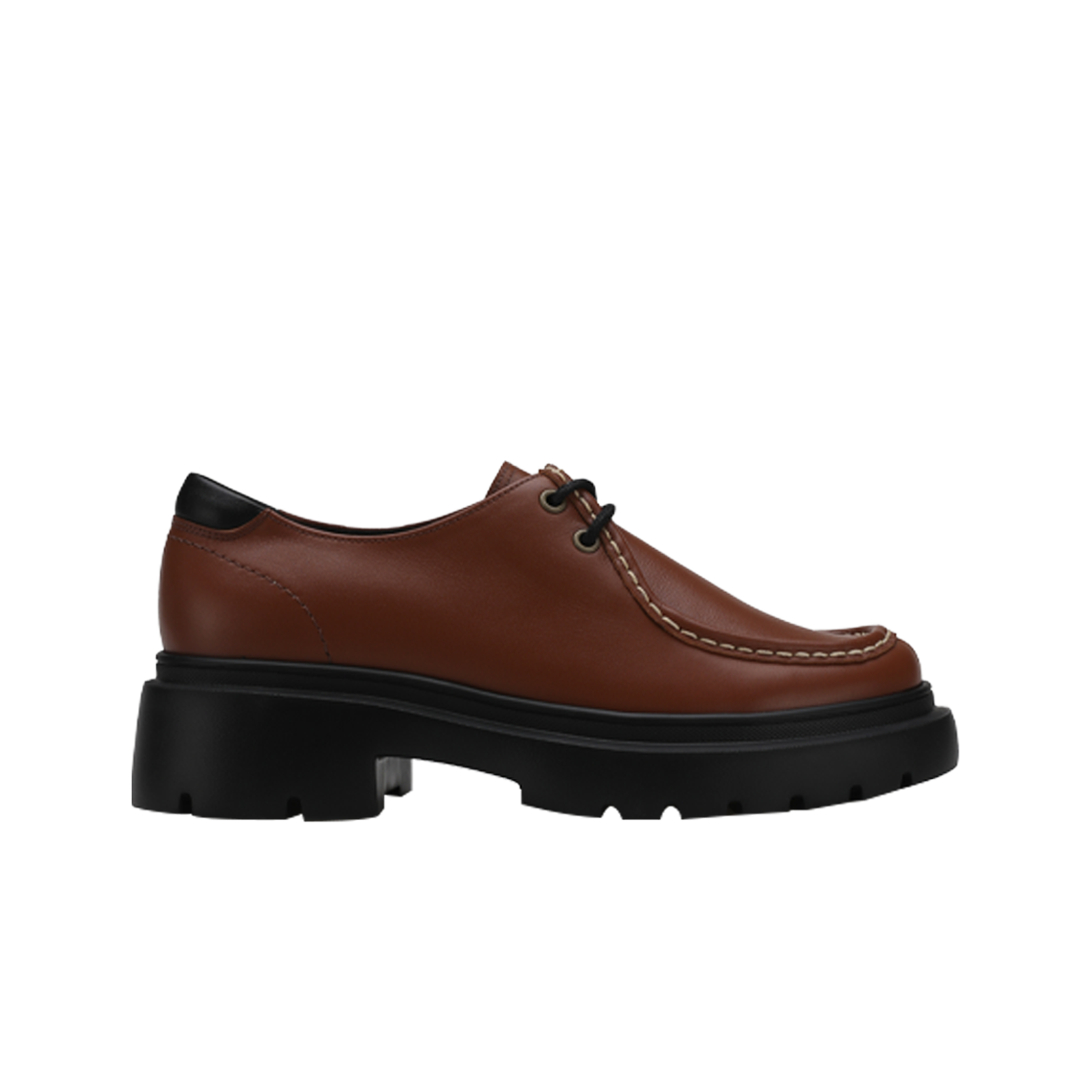 8TMCM55S5R Thom McAn Camila 05 Derby Tan
