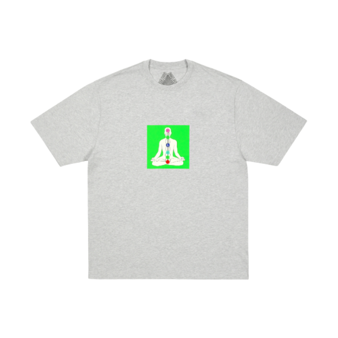 - Palace Chakradical T-Shirt Grey Marl - 25SS