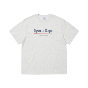 Sports Dept Line Logo T-shirt Oatmeal