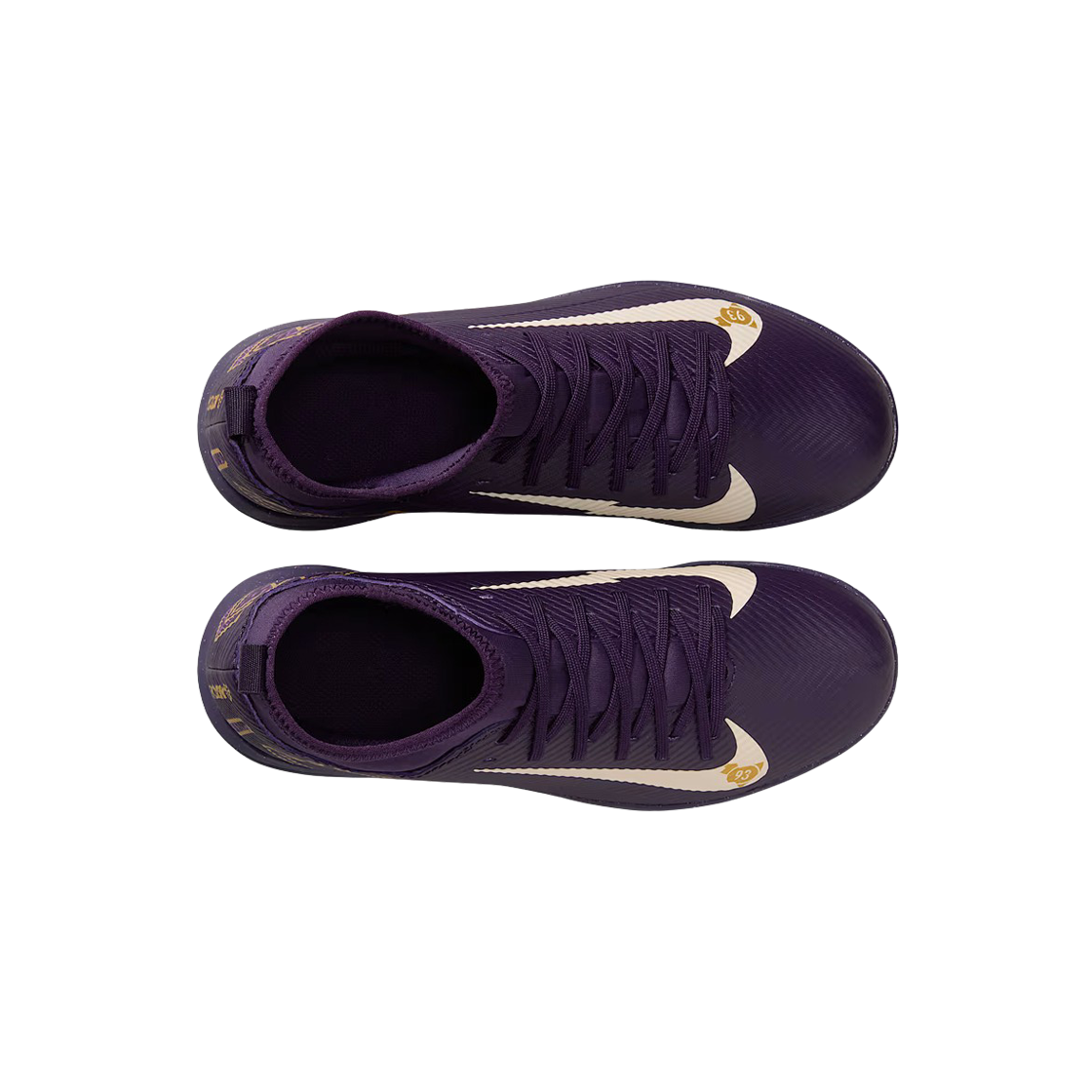 (JR) 나이키 머큐리얼 슈퍼플라이 10 클럽 TF 그랜드 퍼플 페일 아이보리((JR) Nike Mercurial Superfly 10 Club TF Grand Purple Pale Ivory) - 2