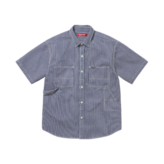 Supreme Loose Fit S/S Denim Painter Shirt Stripe - 25SS
