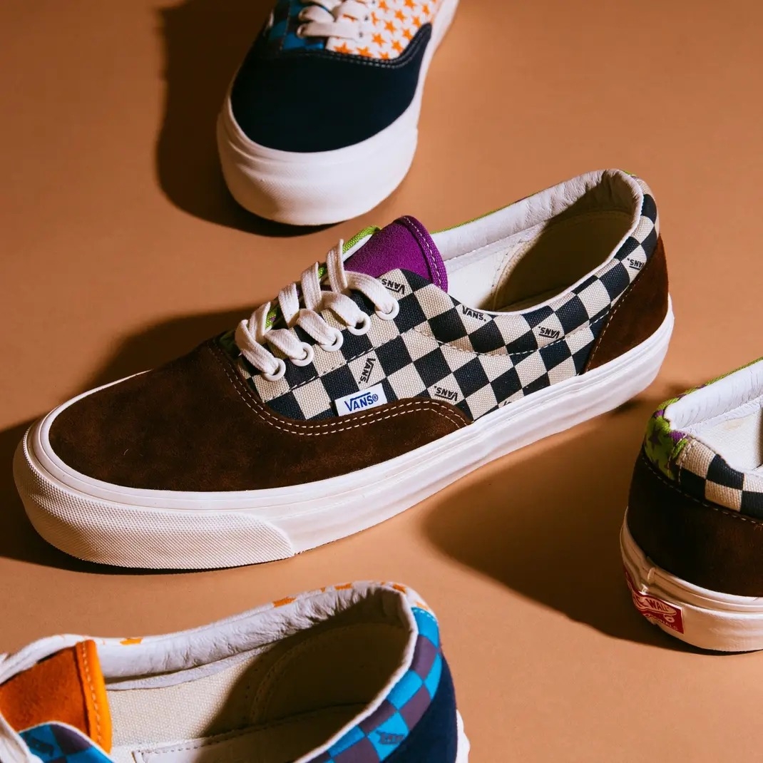 Vans Vault OG Era LX Potting Soil, Vans Vault x Casestudy Era VLT LX Marshmallow Classic Gum 착용 스타일