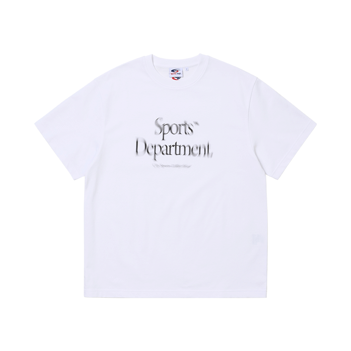 스포츠뎁트 무빙 로고 반팔 티셔츠 화이트(Sports Dept Moving Logo T-shirt White)