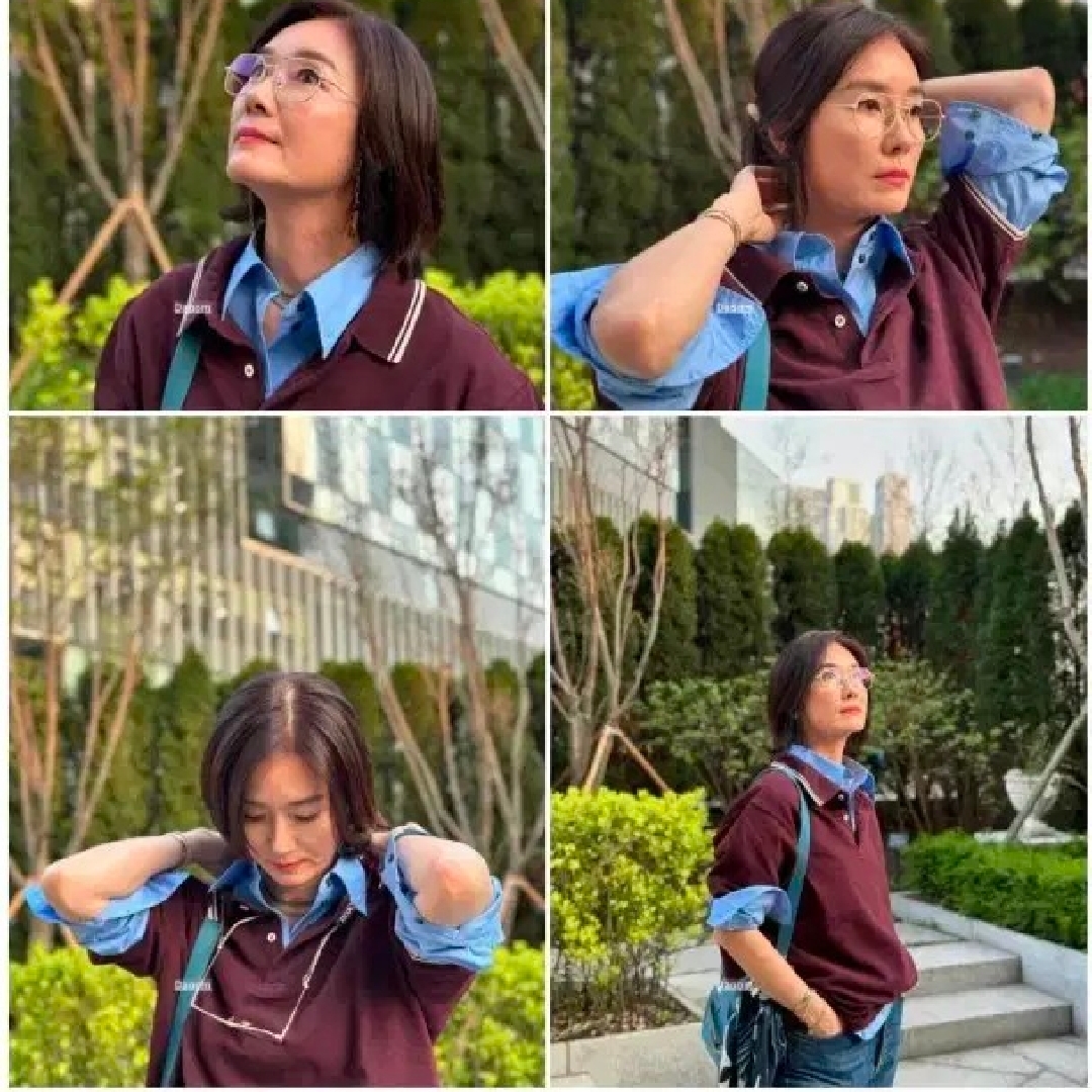 Hermes Jypsiere Mini Bag Evercolor & Palladium New Bleu Hydra 착용 스타일
