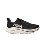 (W) Hoka Clifton 10 Black White