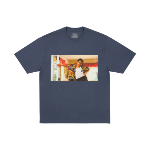 Palace Pal-Ace T-Shirt Navy - 25SS
