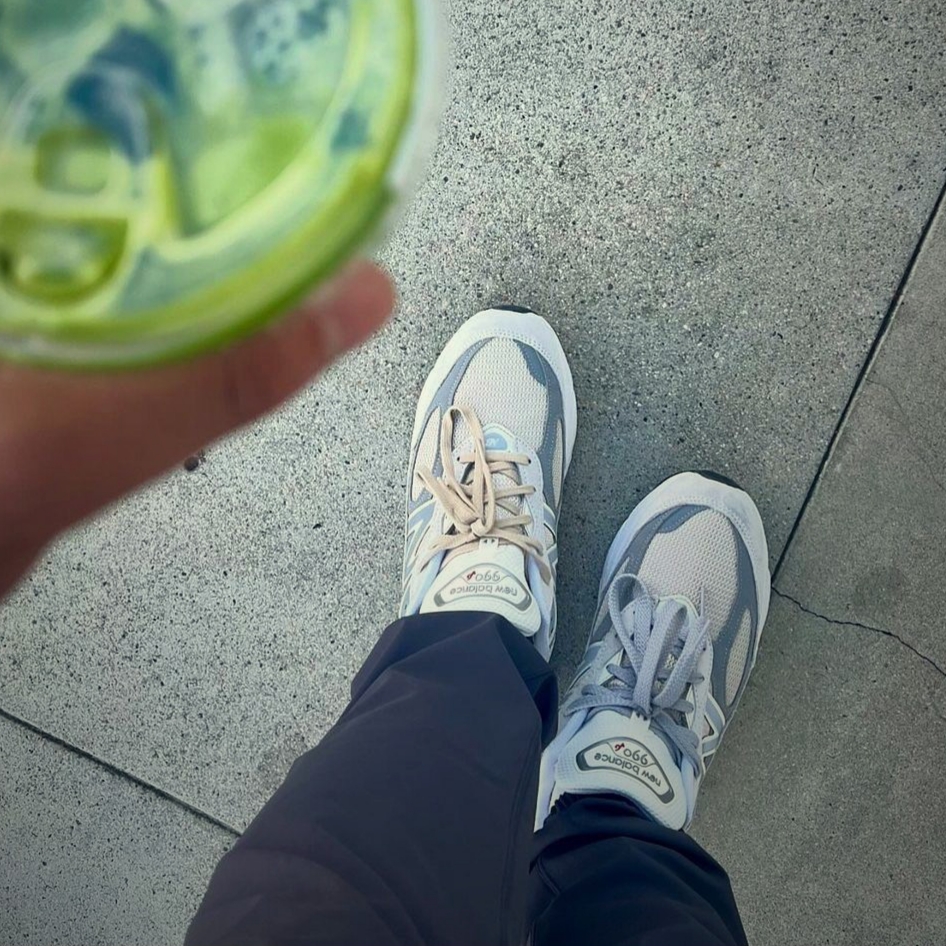 New Balance 990v6 Made in USA Reflection Marblehead 착용 스타일