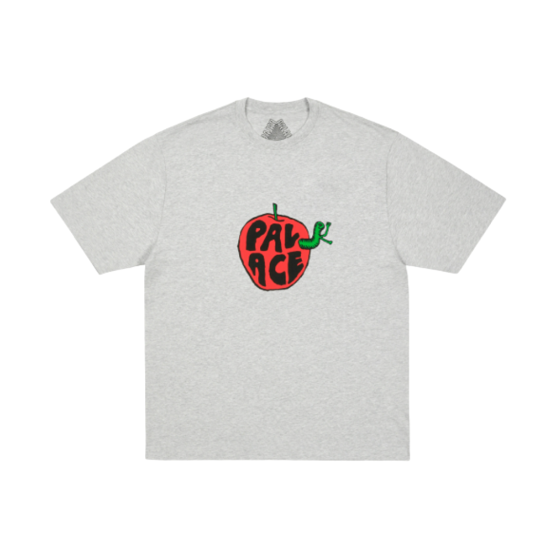 팔라스 배드 애플 티셔츠 그레이 말 - 25SS(Palace Bad Apple T-Shirt Grey Marl - 25SS) - 1