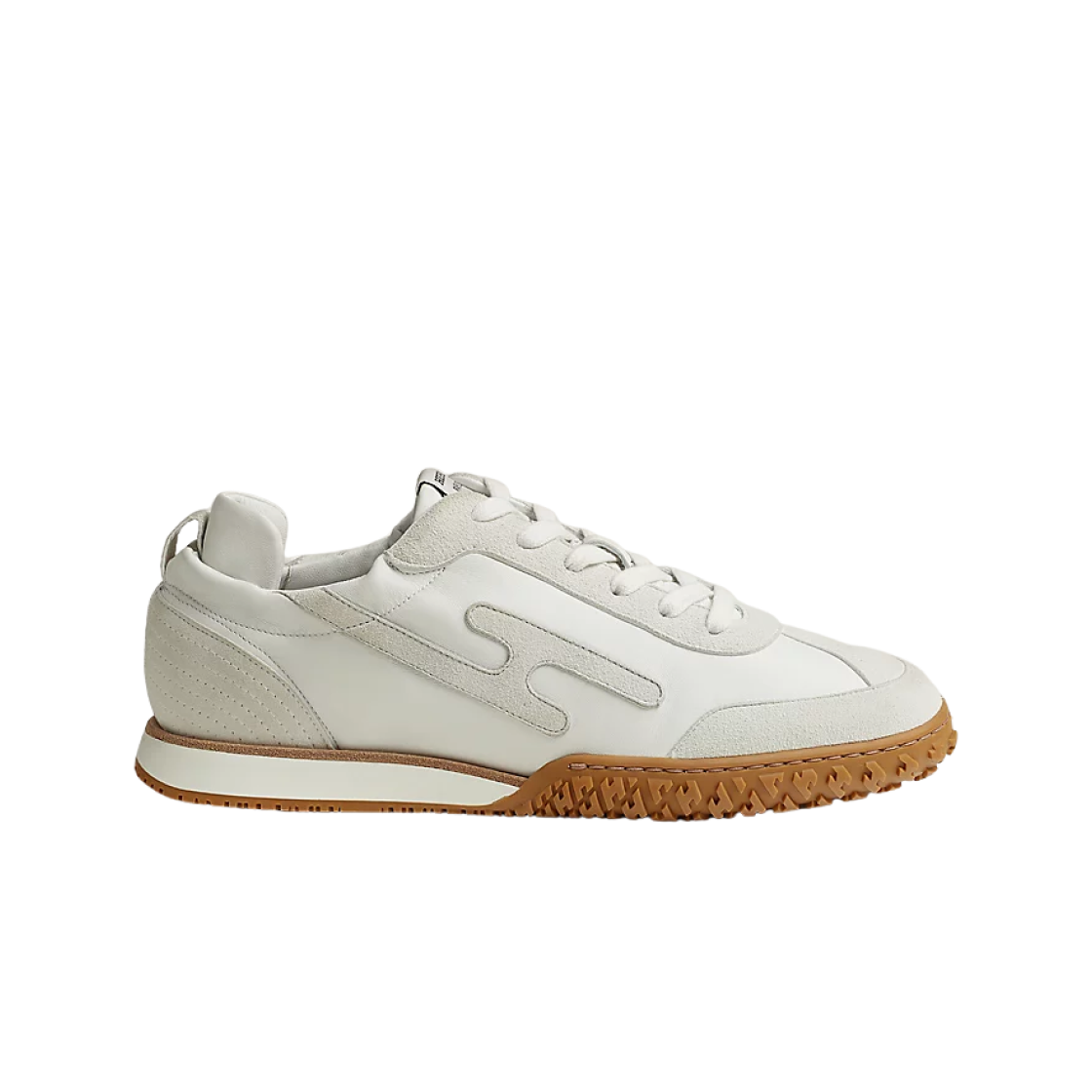 (W) 에르메스 제트 스니커즈 나파 스웨이드 고트스킨 & 블랑((W) Hermes Jet Sneakers Nappa Suede Goatskin & Blanc)