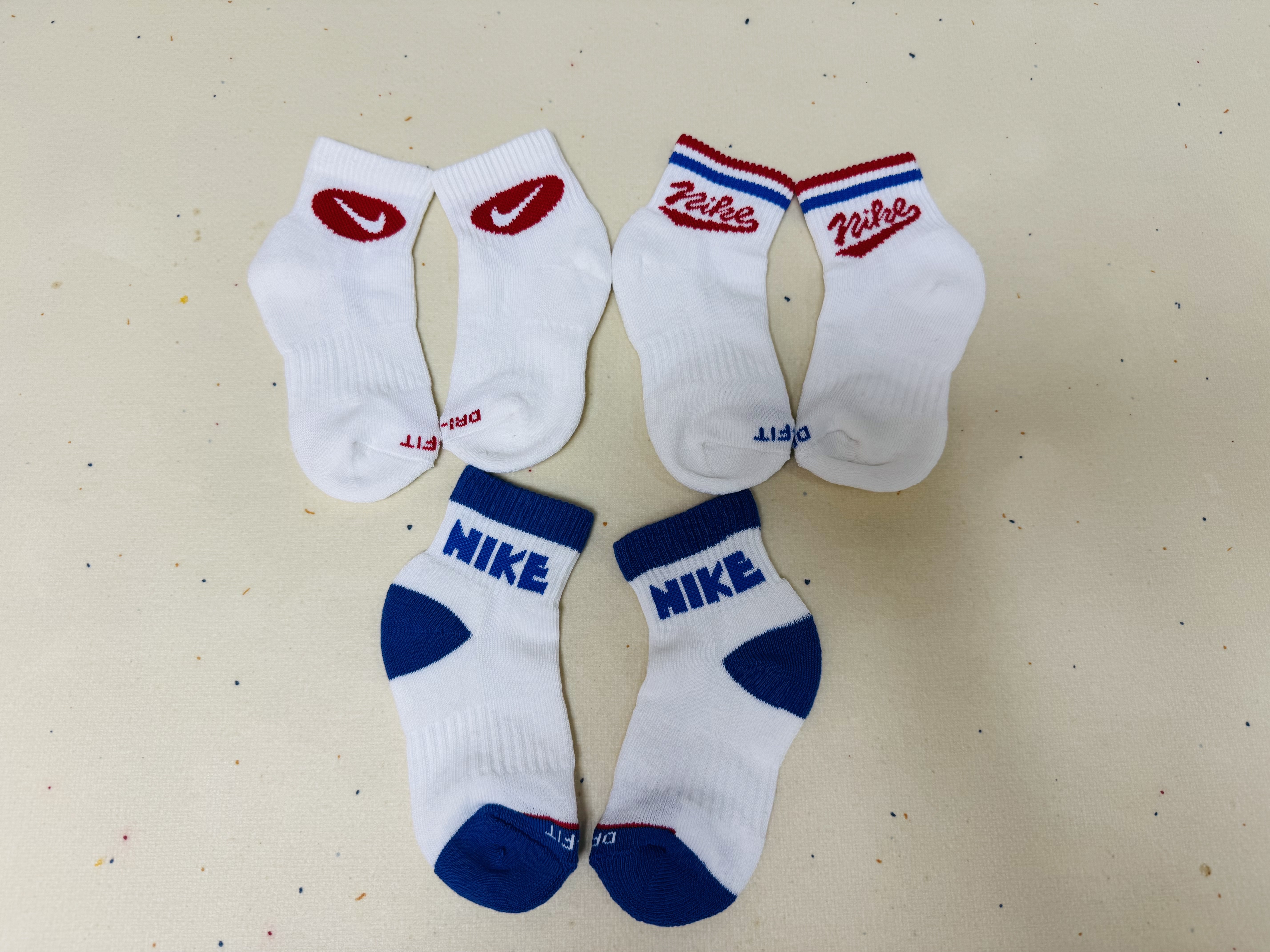 Nike Everyday Plus Ankle Socks Multicolor (3 Pack/Korean Ver.) 착용 스타일