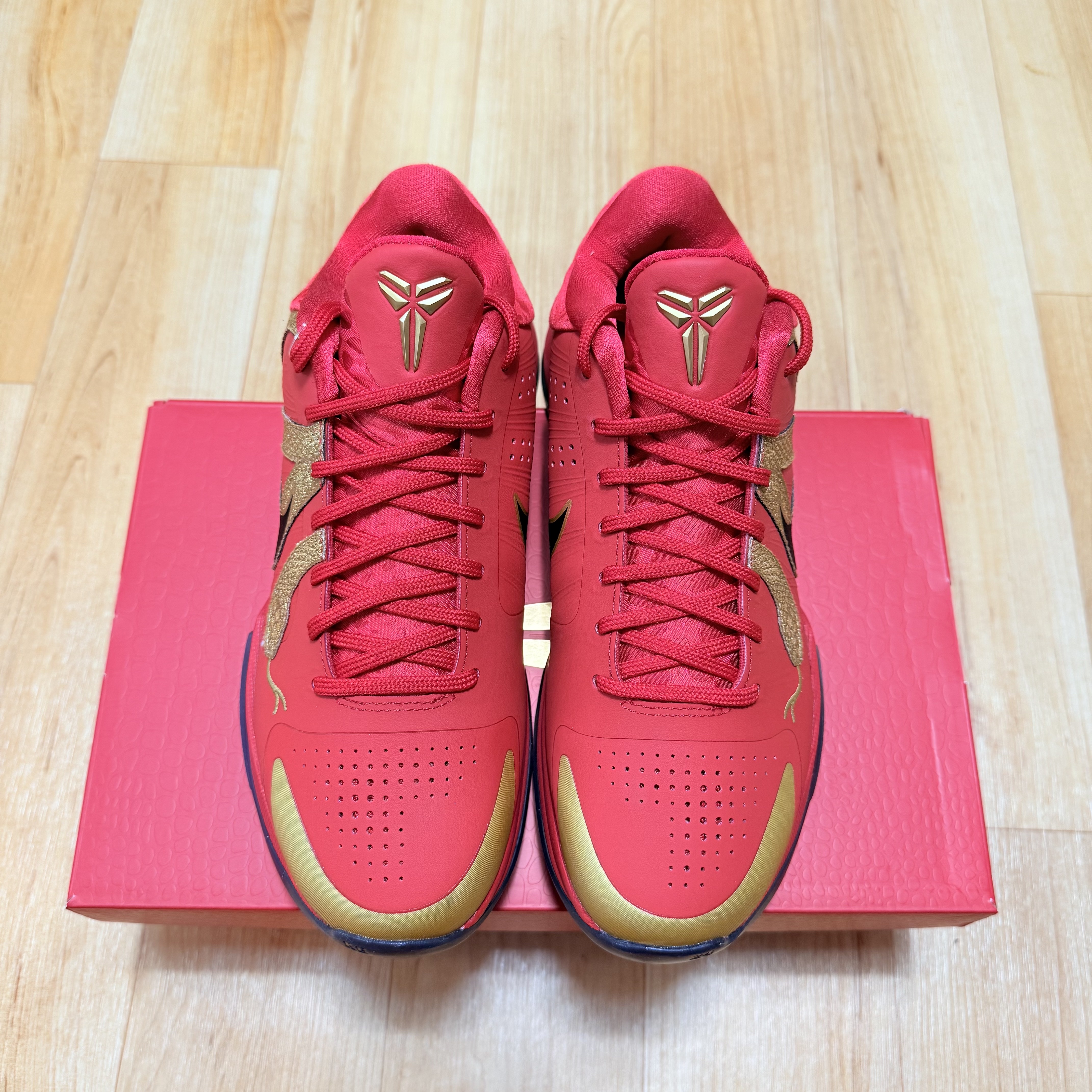 Nike Kobe 5 Protro Year of the Mamba University Red 착용 스타일 - 1