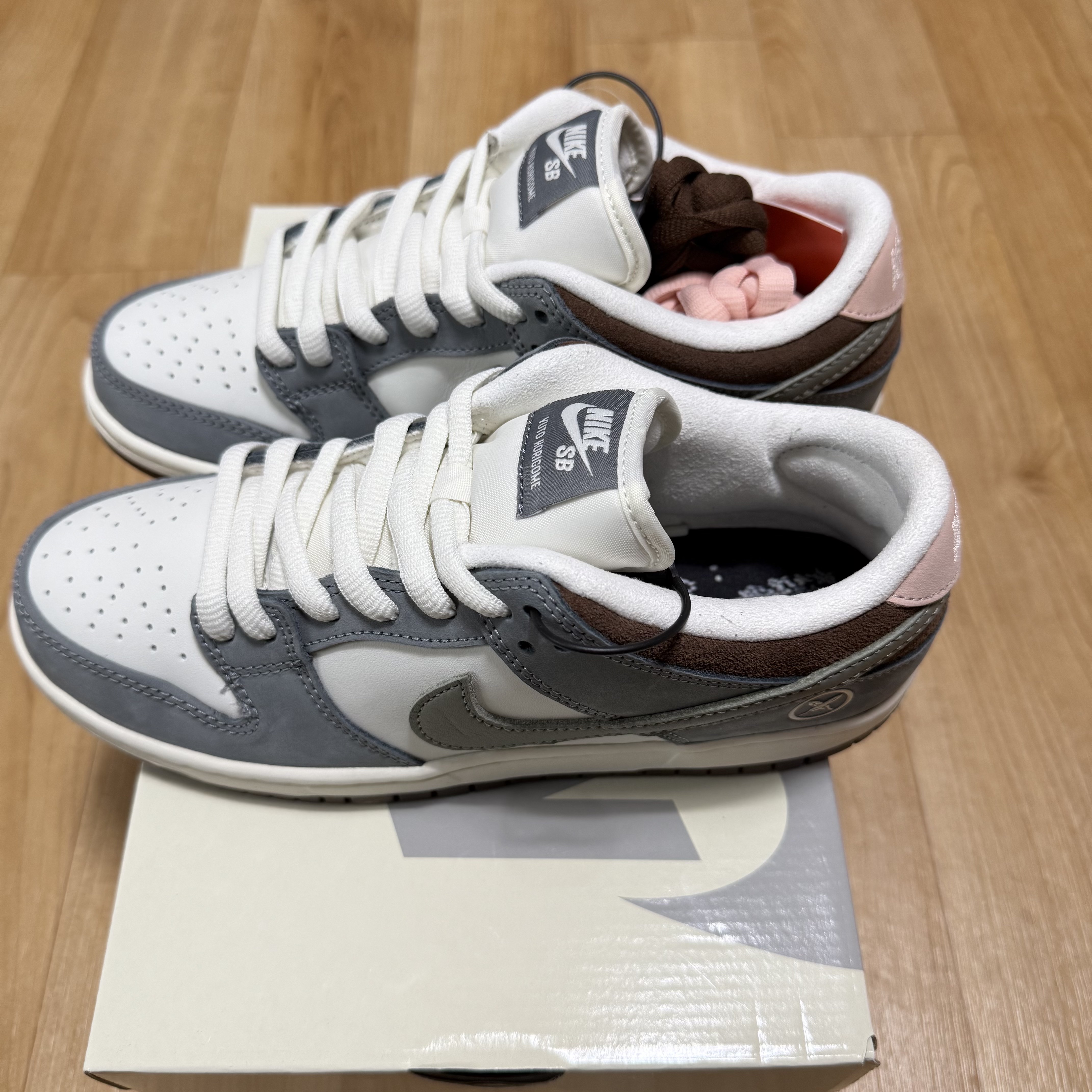 Nike x Yuto Horigome SB Dunk Low Wolf Grey 착용 스타일 - 2
