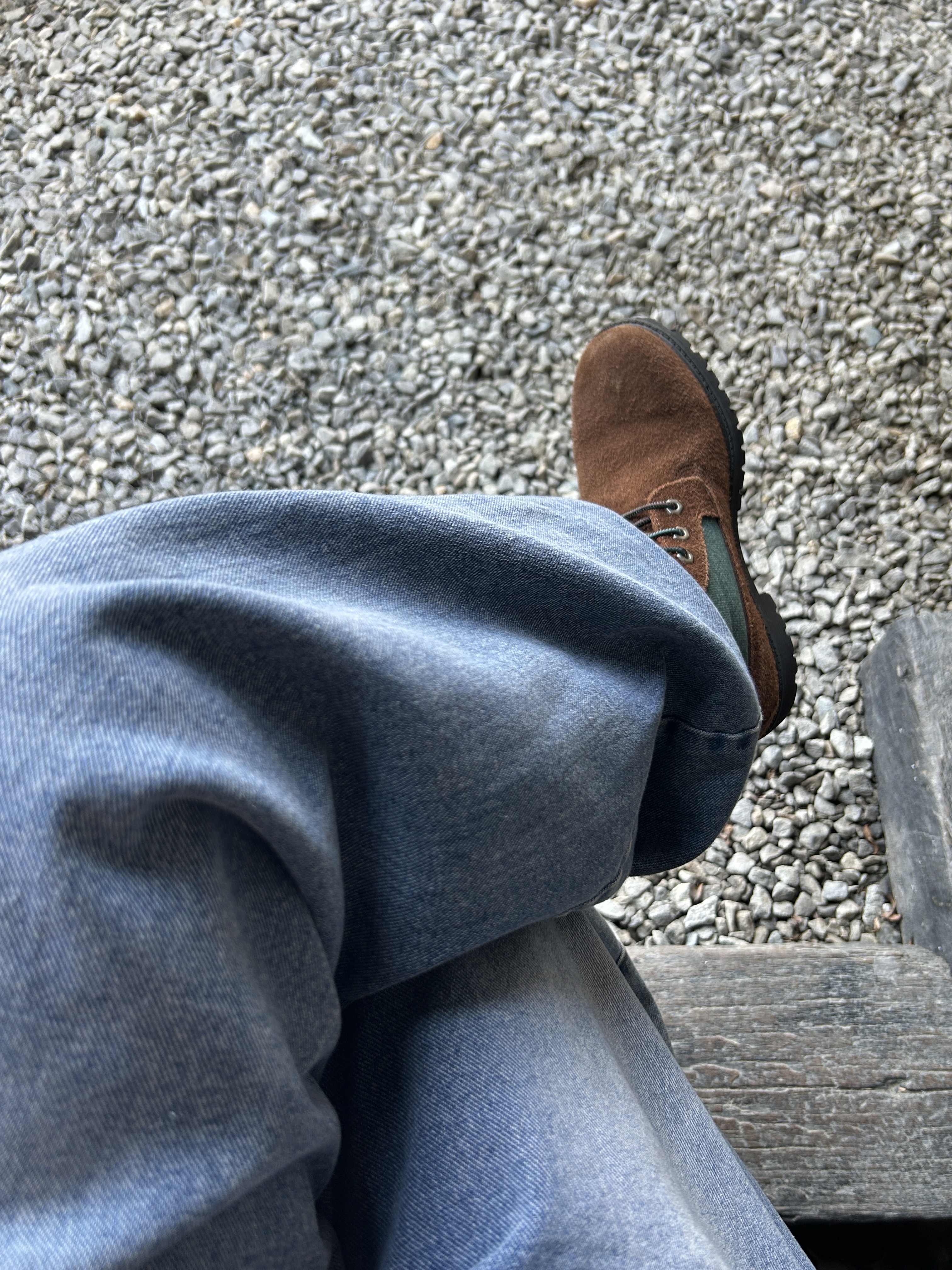 Timberland x Thisisneverthat 6 inch Boot Brown - Wide 착용 스타일 - 2