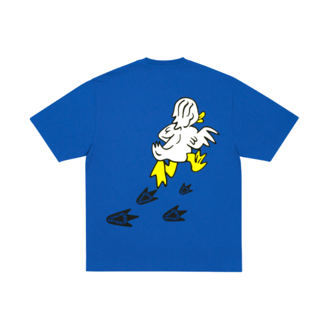 팔라스 덕 오프 티셔츠 블루 베리 - 25SS