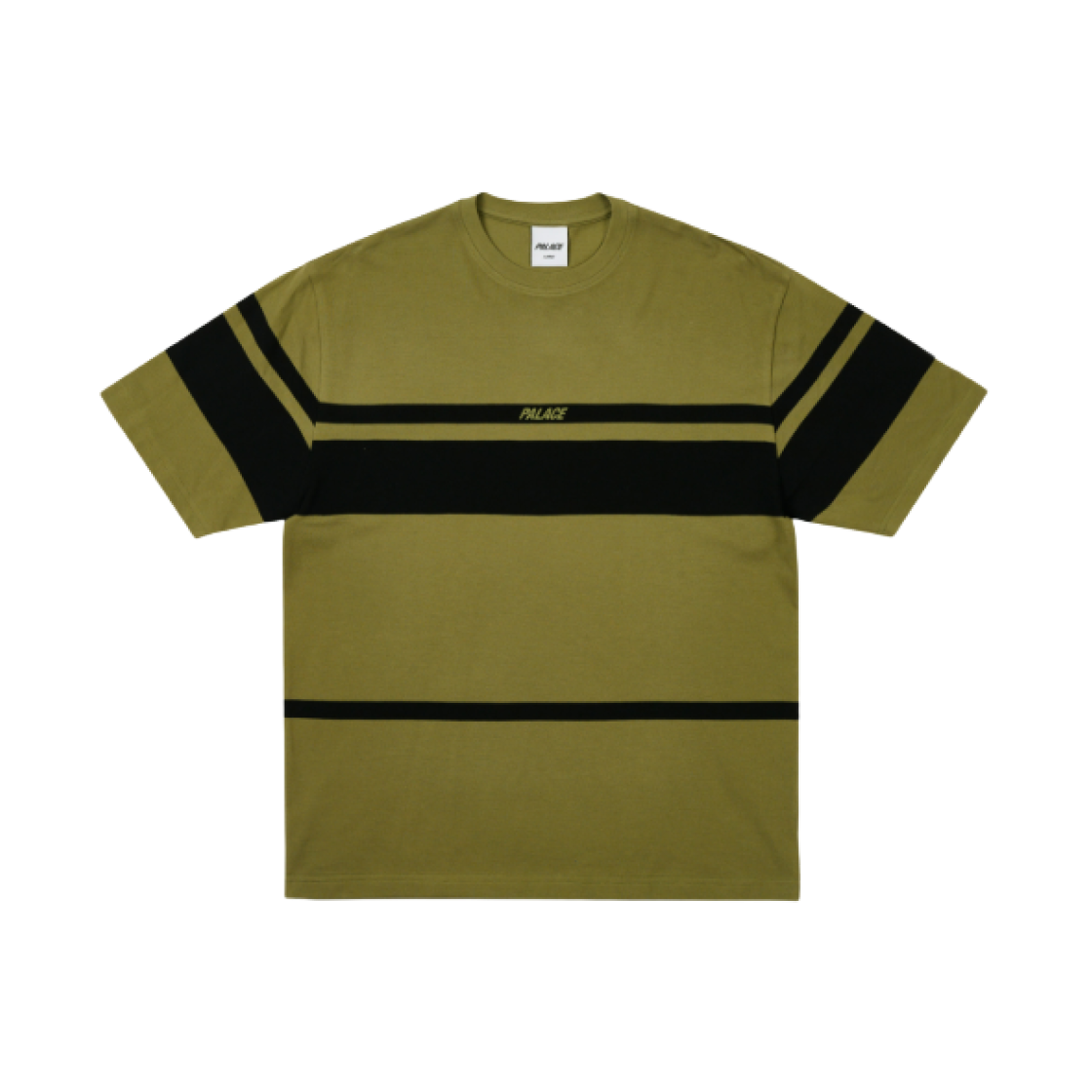 - Palace P-Stripe T-Shirt The Deep Green - 25SS
