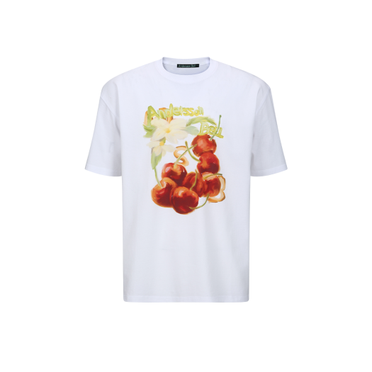 atb1407u(WHITE) ADSB Andersson Bell  Essential Unisex Fruits T-Shirt