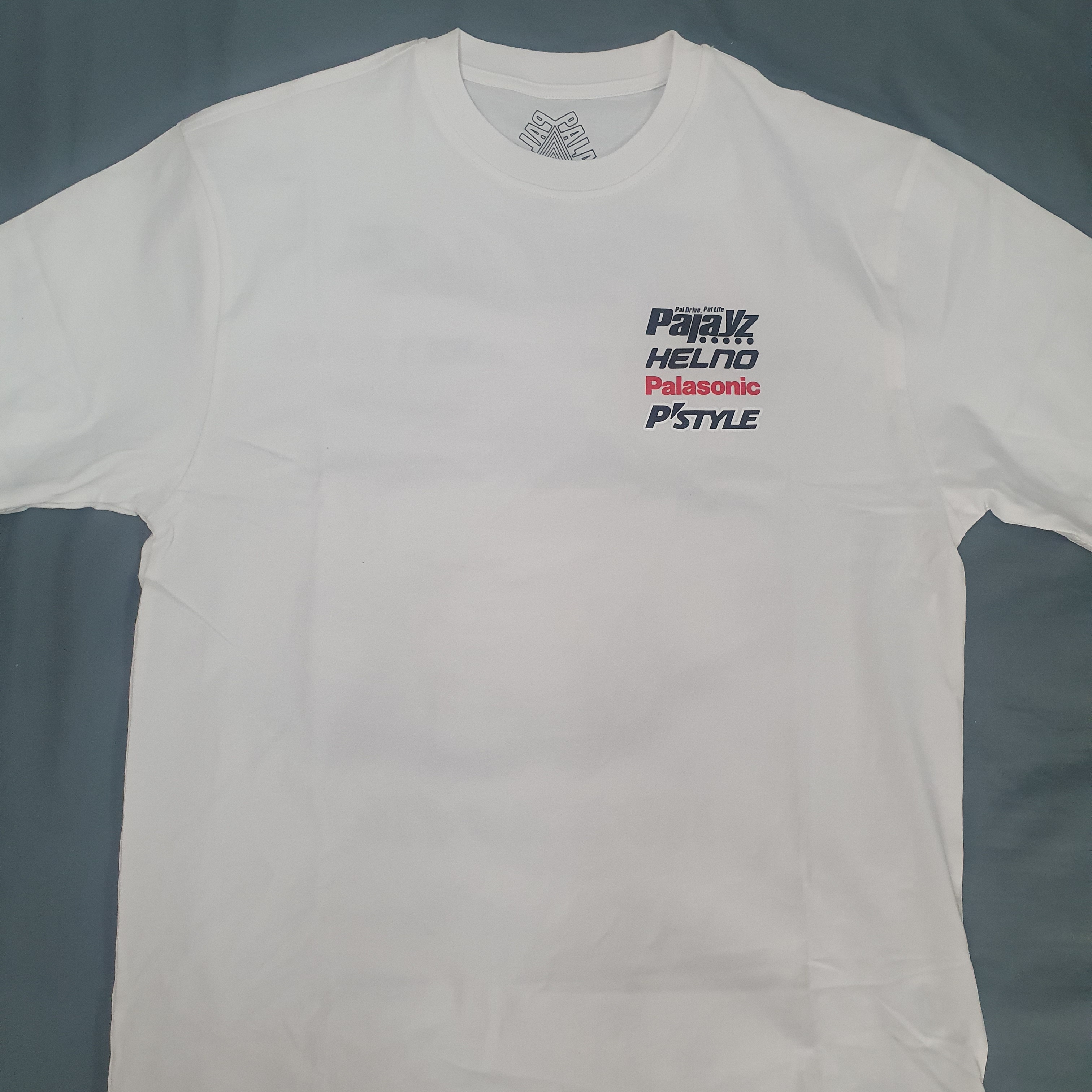 Palace Racey T-Shirt White - 25SS 착용 스타일 - 1
