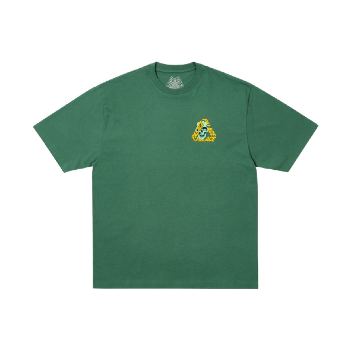 팔라스 P3 스컬 티셔츠 레이시 그린 - 25SS(Palace P3 Skull T-Shirt Racey Green - 25SS) - 2