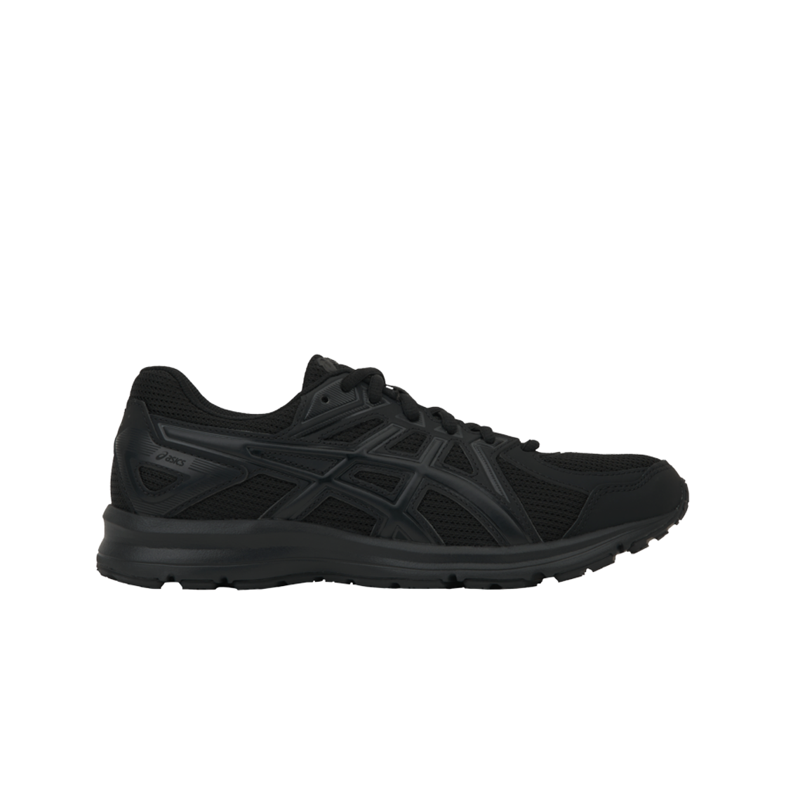 아식스 조그 100 2 블랙 - 4E 엑스트라 와이드(Asics Jog 100 2 Black - 4E Extra Wide)