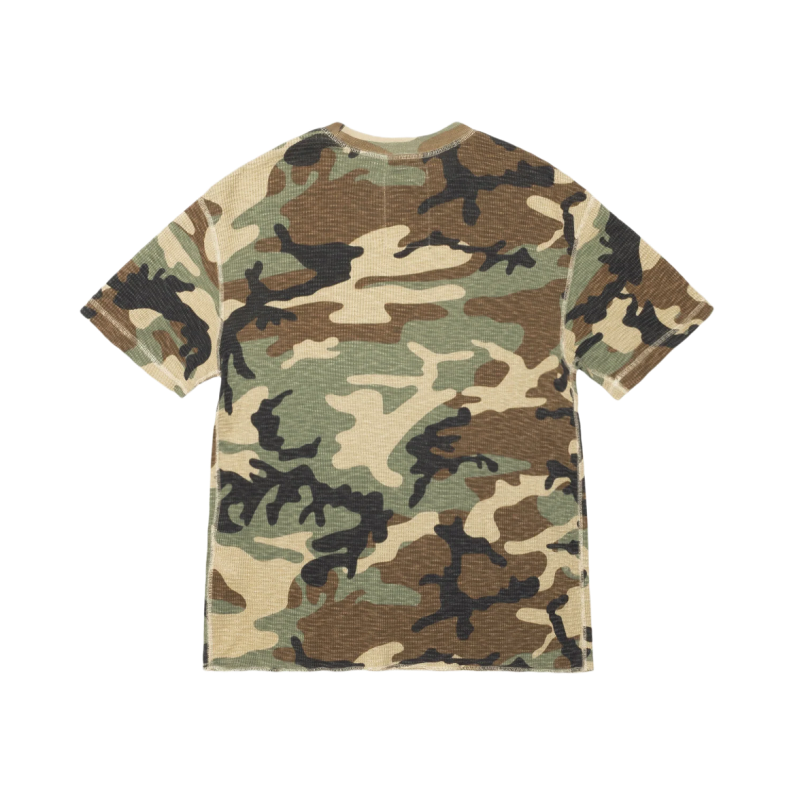 스투시 피그먼트 다이드 SS 써멀 티셔츠 카모(Stussy Pigment Dyed SS Thermal T-Shirt Camo) - 2