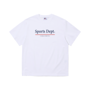 Sports Dept Line Logo T-shirt White