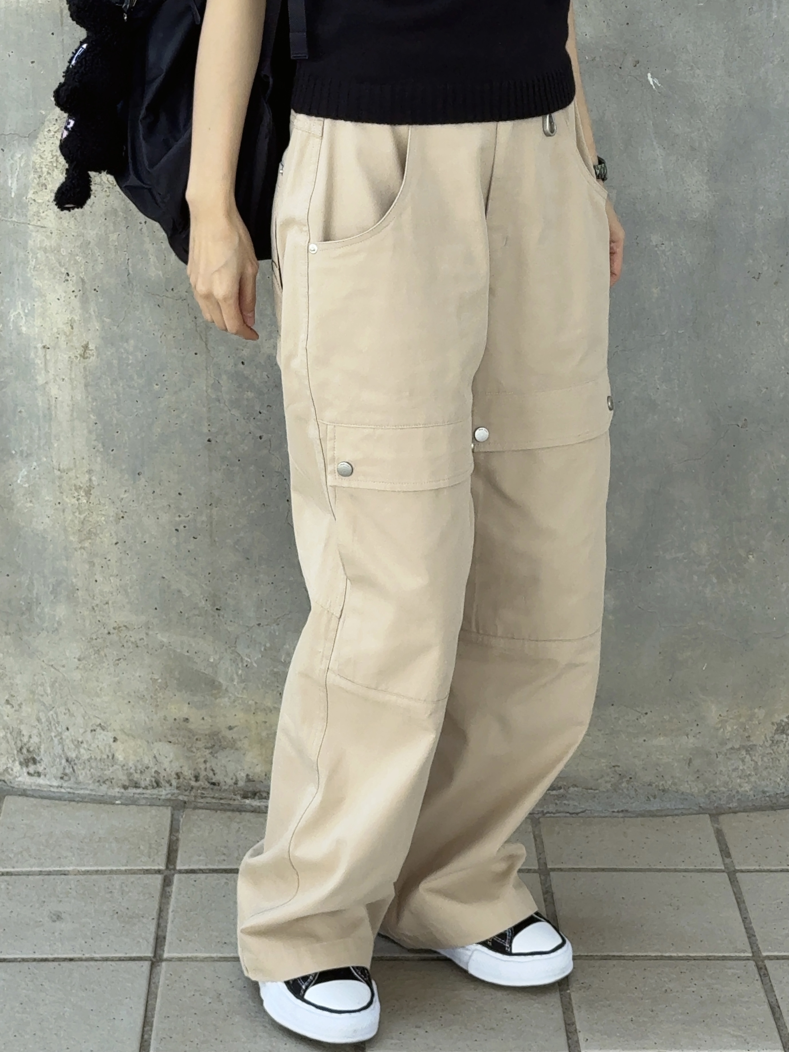 Maison Mihara Yasuhiro Peterson OG Sole Canvas Low Sneakers Black, Arc'teryx Heliad 15 Backpack Black 착용 스타일 - 4