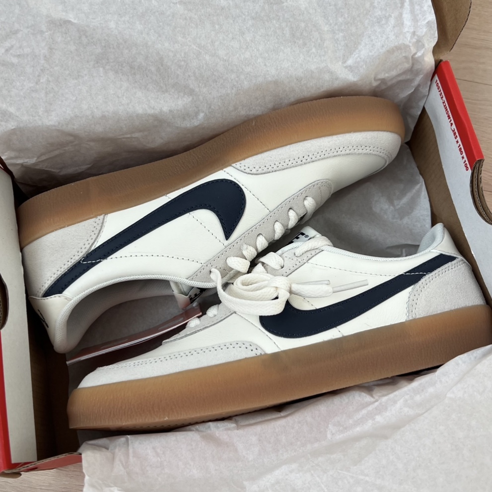 Nike x J.Crew Killshot 2 Sail Midnight Navy 착용 스타일 - 2